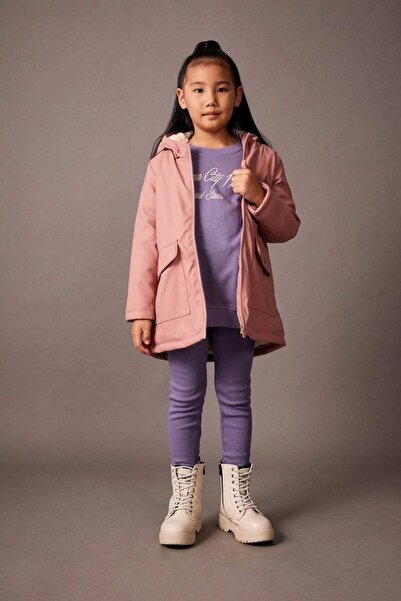 DeFacto A0882 Water Repellent Hooded Raincoat