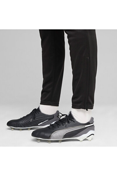 Puma King Ultimate Fg/Ag Men's Black Turf Football Shoes