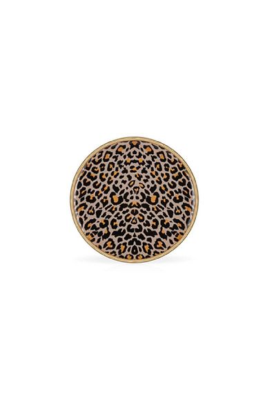 Glore Leopard Salmon Serving Plate 26cm Set of 6