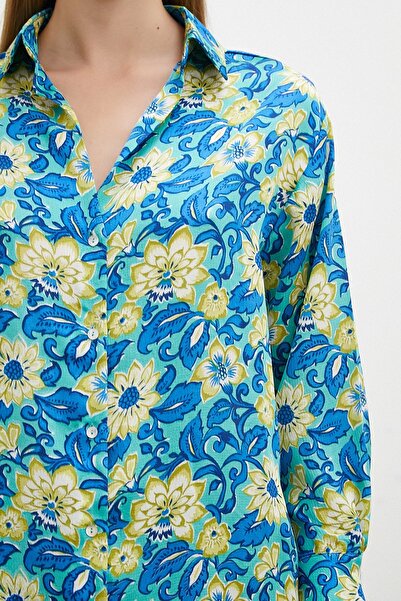 Never more Сорочка з синім лотосом