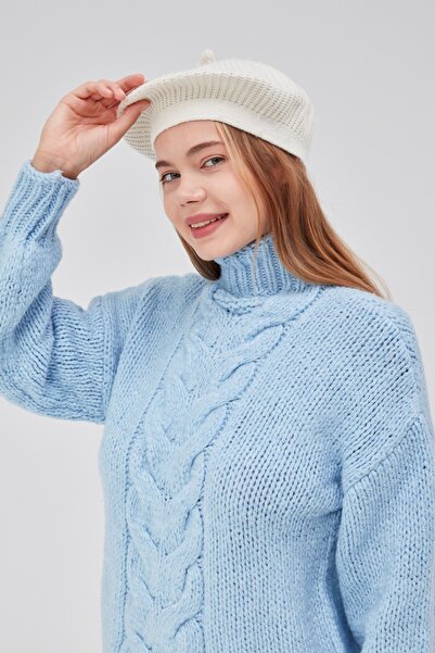 derikem Women's Winter Stylish French Painter Plain Knit Beret Hat