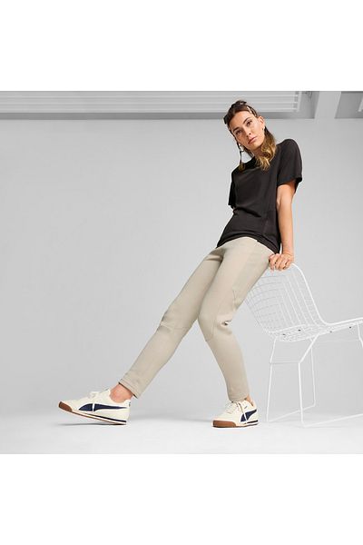 Puma Γυναικεία μπεζ casual φούτερ Evostripe