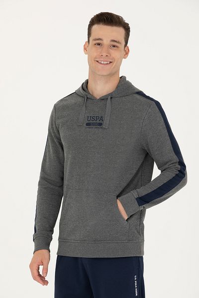 U.S. Polo Assn. Hanorac Antracit Melange pentru bărbați 50276408 -VR081