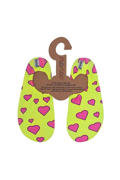 SLIPSTOP Neon Hearts Junior - Stylish and Comfortable