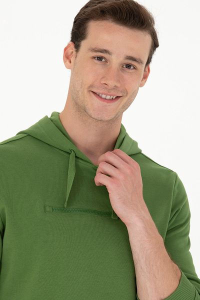 U.S. Polo Assn. Men's Green Sweatshirt 50276407 -Vr054