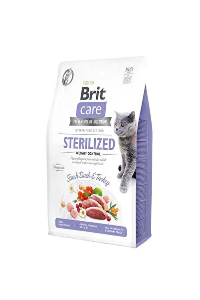 Brit Care Hypo-allergenic Ördekli Tahılsız Kısırlaştırılmış Kedi Maması 7 Kg ...