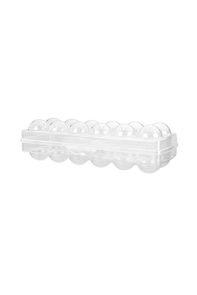 BRAVES Egg Storage Container, 12 Compartments Egg Storage Container, Egg Box