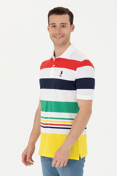 U.S. Polo Assn. Men's Yellow T-shirt - 50275491 -VR094