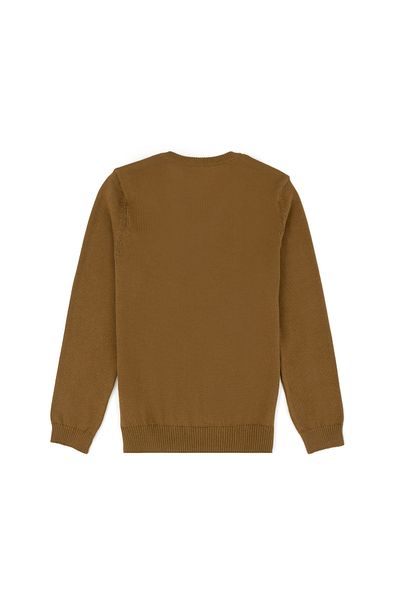 U.S. Polo Assn. Boy's Light Khaki Basic Sweater 50275849 -Vr183