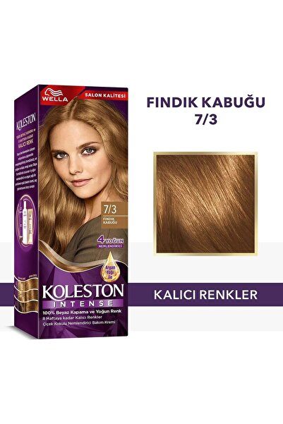 Wella Koleston Intense Saç Boyası 7/3 Fındık Kabuğu - Salon Kalitesi