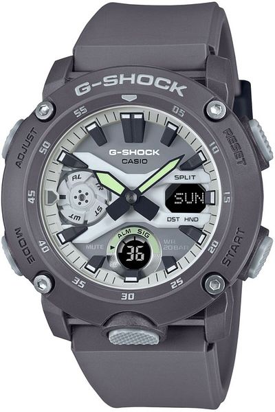 Casio Ga-2000hd-8adr G-shock Men's Wristwatch - Stylish and Durable