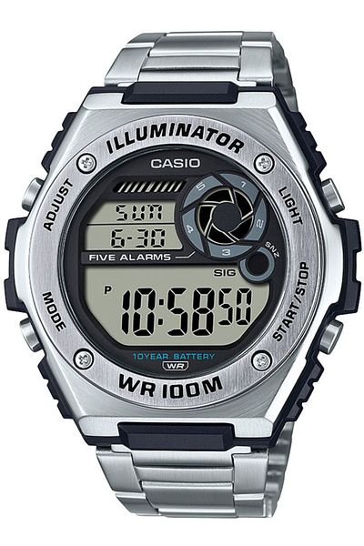 Casio ساعة يد رجالية Mwd-100hd-1avdf - التصميم والأناقة