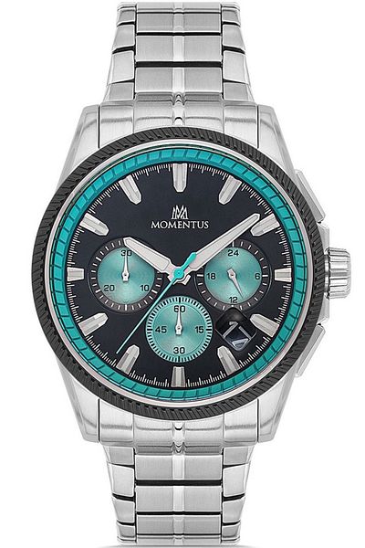 Momentus Men's Wristwatch Sm386t-10ss