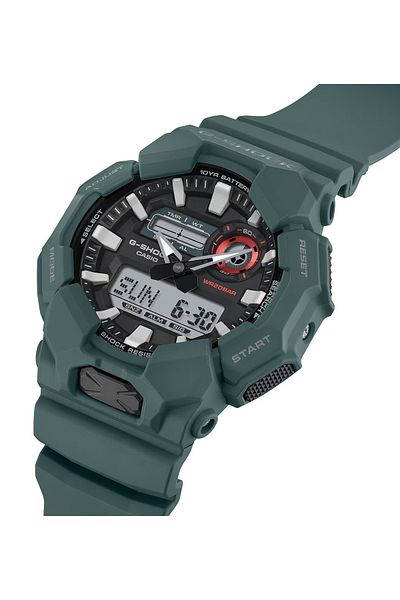 Casio ساعة جي شوك الرجالية التناظرية الكاجوال - GA-010-2ADR
