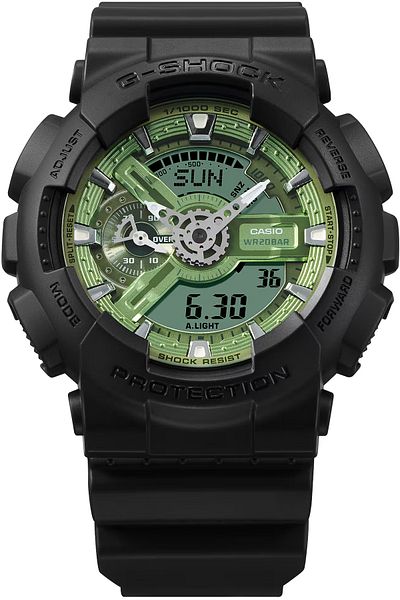 Casio ساعة جي شوك كاجوال للرجال GA-110CD-1A3DR