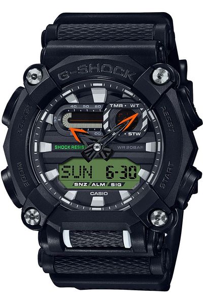 Casio ساعة يد رجالية Gshock Ga-900e-1a3dr