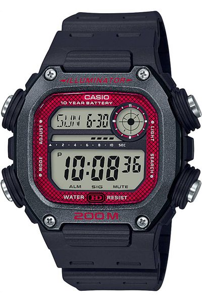 Casio ساعة يد رجالية Dw-291h-1bvdf