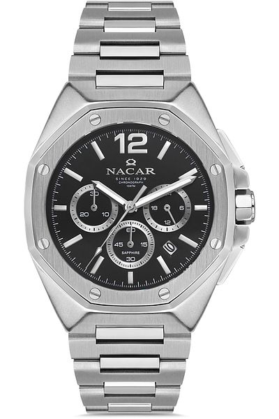 Nacar Nc08-29430493-Absm Chronograph Men's Wristwatch
