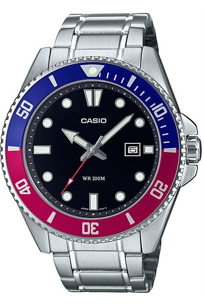 Casio Men's Wristwatch Mdv-107d-1a3vdf
