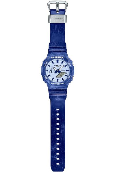 Casio ساعة يد رجالية Ga-2100bwp-2adr جي شوك
