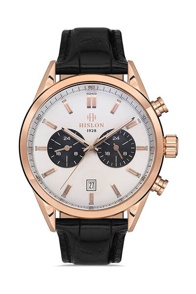 Hislon ساعة يد رجالية DT114R-02BR