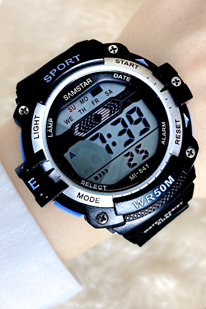 Samstar Alarm-Light-Stopwatch-5 Atm Waterproof-Gift Children's Wristwatch