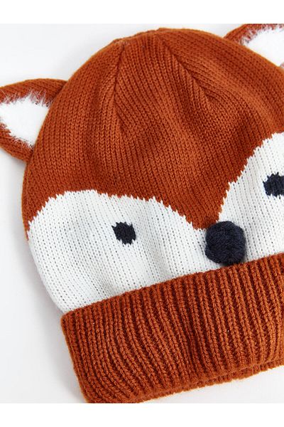 LC Waikiki LW - Animal Figured Baby Boy Beanie