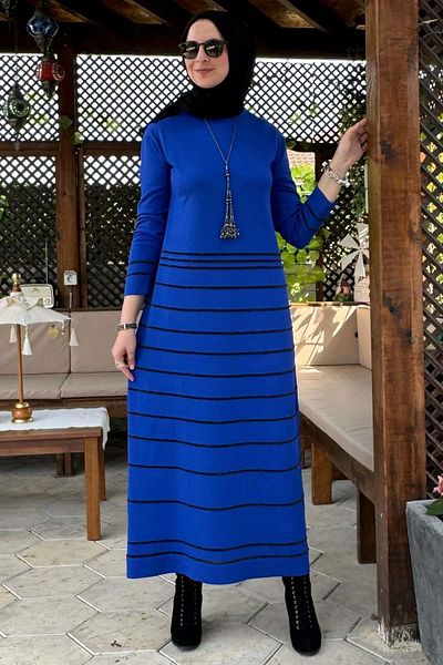 Rabia Şamlı Φόρεμα Saks Nisan Glittery Knitwear