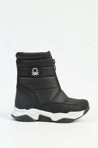 Benetton Black Children's Boots - Bn-50125 Model