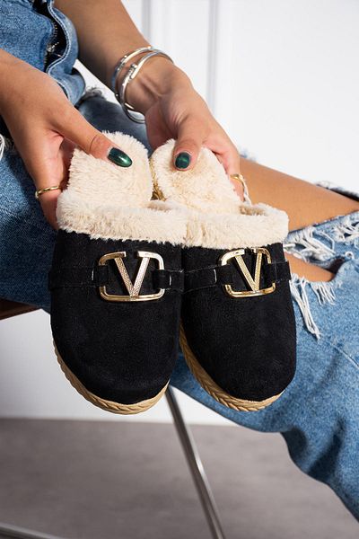 Moda Frato Modafrato Vıvıan Γυναικείες παντόφλες εσωτερικού χώρου Χειμερινές παντόφλες Dowry Bundle Guest Slippers