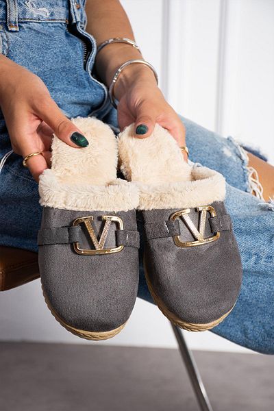 Moda Frato Modafrato Vıvıan γυναικείες παντόφλες εσωτερικού χώρου - Winter Dowry Bundle Guest Slippers