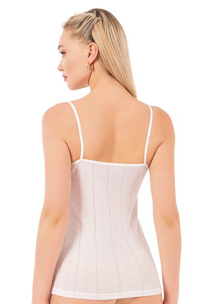 ÖZKAN underwear Özkan 27106 Women's Viscose Transfer Ribbed Flexible Comfortable Rope Strap Knitted Atle