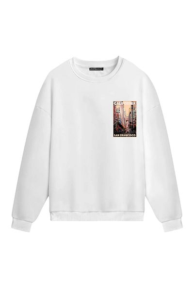 Mounte Bianca Unisex California - Κανονικό φούτερ