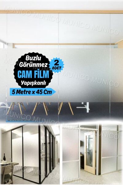 Gaggani 5 Metre x 45 Cm Pencere Film Kolay Uygulama ve Zengin Renk Seçenekler...