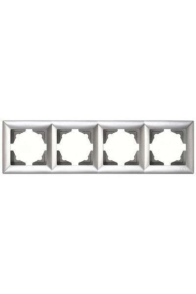 Günsan Visage Silver Quadruple Frame