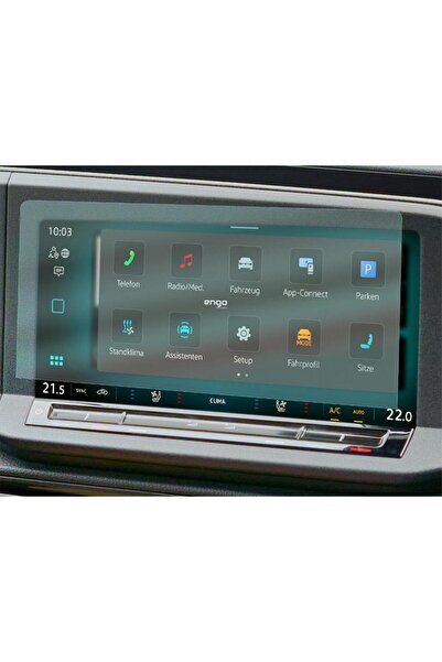 Engo فولكس فاجن كادي 10 بوصة واقي شاشة الوسائط المتعددة نانو