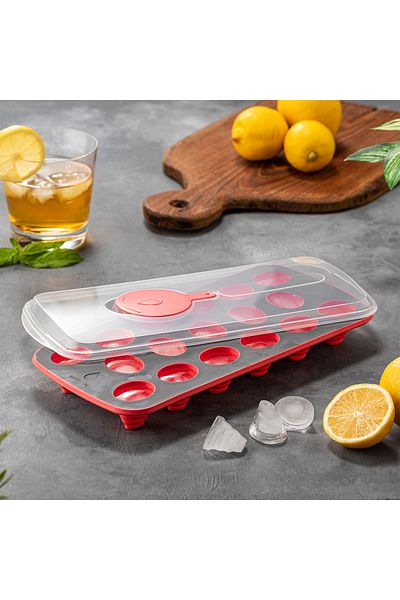MCK Plus Accordion Ice Box - Double Colored, Waterproof, Lid and Foldable Ice Container