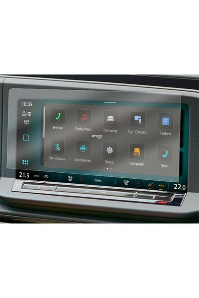 Engo Volkswagen Caddy 10 - Inch Matte Screen Multimedia Protector