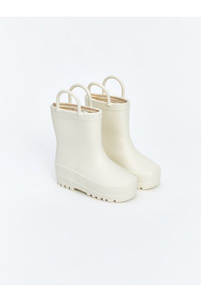 LC Waikiki Lcw Light Beige Baby Girl Rain Boots