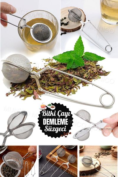 Gaggani Stainless Metal Filter - Tea Coffee Brew Strainer for Cup Infuser