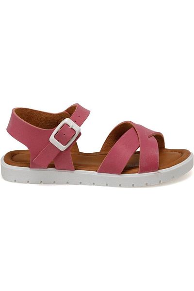 Polaris Girl's Pink Belted Sandals 508159   Sandals