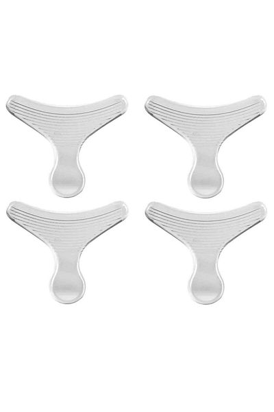 jetfast 2 Pairs of T-Shaped Protective Shoes with Silicone Pads - Heel Anti-Knock