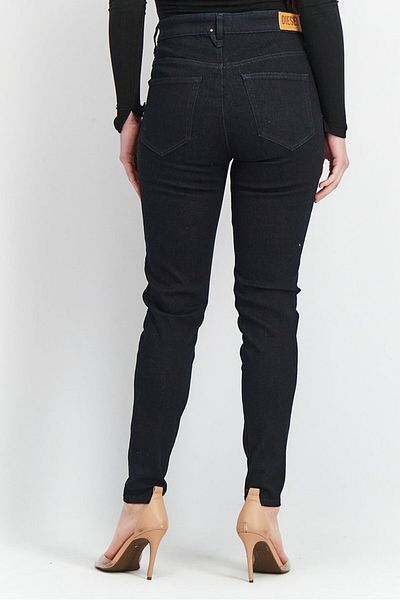 Diesel Women Super Skinny High Waist Washed Stretchable Denim Jeans, Navy