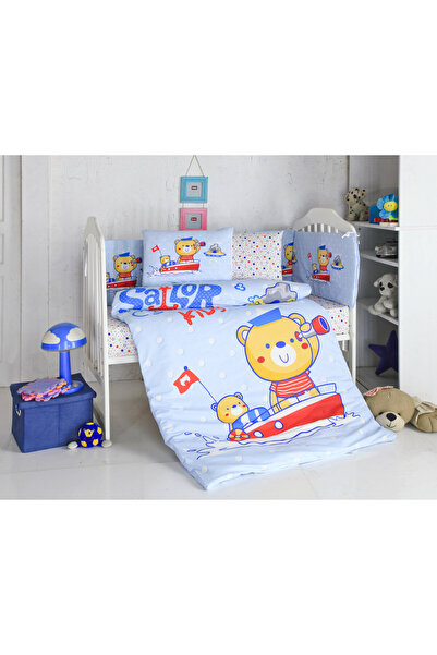 Komfort Home Baby Sleeping Set 8 Pieces Ranforce 100% Cotton /captain