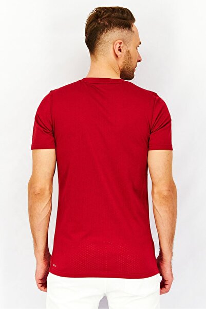 Puma Men Regular Fit Running T-Shirt, Red