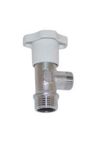 Aral 2 Pieces Sanded Spacer Tap - Compatible with All Toilet and Hoses with Plastic Cover