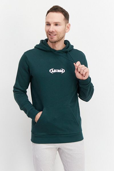 adidas Men Sportswear Fit Long Sleeve Training Hoodie, Green