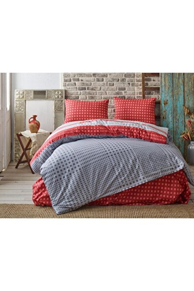 Komfort Home طقم غطاء لحاف Ranforce مزدوج (BİENLİNE)