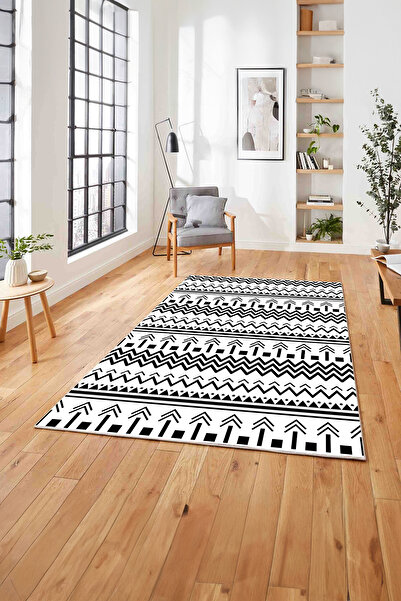 Napoli Home Printed Nordic Rug-Look Washable Non-Slip Runner Kitchen Living Room Carpet