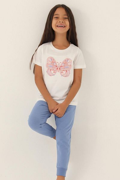ROLY POLY 3390 Σετ πιτζάμες για κορίτσια Waiter Butterfly